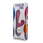 Вібратор-кролик 3 в 1 з вакуумом і пульсівною стимуляцією точки G Alive Caribbean Shine Magenta - Зображення 2