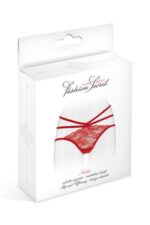 Трусики з відкритою попкою Fashion Secret Nadia Red - Зображення 3