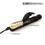 Вібратор-кролик Dorcel Baby Rabbit Gold 2.0 з перлинним масажем і головкою, що обертається - Зображення 5