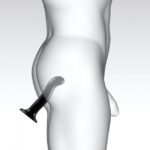 Насадка для страпона Strap-On-Me P&G-Spot Dildo, силікон, розмір S - Зображення 7