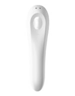 Смарт-вібратор та вакуумний стимулятор 2в1 Satisfyer Dual Pleasure White - Зображення 3