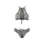 Еротичний комплект Passion AZALIA SET XXL/XXXL, black - Зображення 5