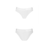Трусики з прозорою вставкою Passion PS002 PANTIES XL, white - Зображення 4