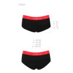Трусики-шортики Passion PS003 PANTIES XL, black - Зображення 6