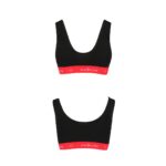 Спортивний топ на широких бретелях Passion PS003 TOP L, black - Зображення 5