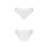 Трусики з прозорою вставкою Passion PS006 PANTIES XL, white - Зображення 4