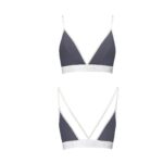 Спортивний топ з подвійними бретелями Passion PS007 TOP M, dark grey - Зображення 4