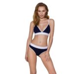 Спортивний топ з подвійними бретелями Passion PS007 TOP M, navy blue - Зображення 3