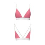 Спортивний топ з подвійними бретелями Passion PS007 TOP L, pink - Зображення 4