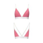 Спортивний топ з подвійними бретелями Passion PS007 TOP XL, pink - Зображення 4