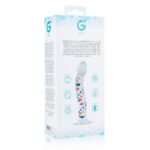 Скляний дилдо з вигинами і малюнком Gildo Glass Dildo No. 3 - Зображення 7