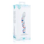 Скляний дилдо з вигинами і малюнком Gildo Glass Dildo No. 3 - Зображення 6