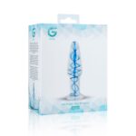 Скляна анальна пробка з внутрішньою спіраллю Gildo Glass Buttplug No. 23 - Зображення 4
