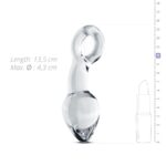 Скляний стимулятор простати Gildo Glass Prostate Plug No. 13 - Зображення 3