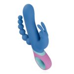 Вібратор-кролик з ротацією и анальним стимулятором PMV20 Vice - Double Vibrator - Зображення 6