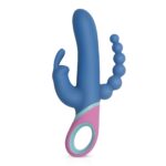 Вібратор-кролик з ротацією и анальним стимулятором PMV20 Vice - Double Vibrator - Зображення 3