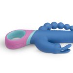 Вібратор-кролик з ротацією и анальним стимулятором PMV20 Vice - Double Vibrator - Зображення 5