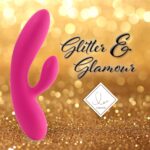 Гнучкий вібратор кролик з двома моторами FeelzToys Lea Rabbit Vibrator Rubine Red - Зображення 3