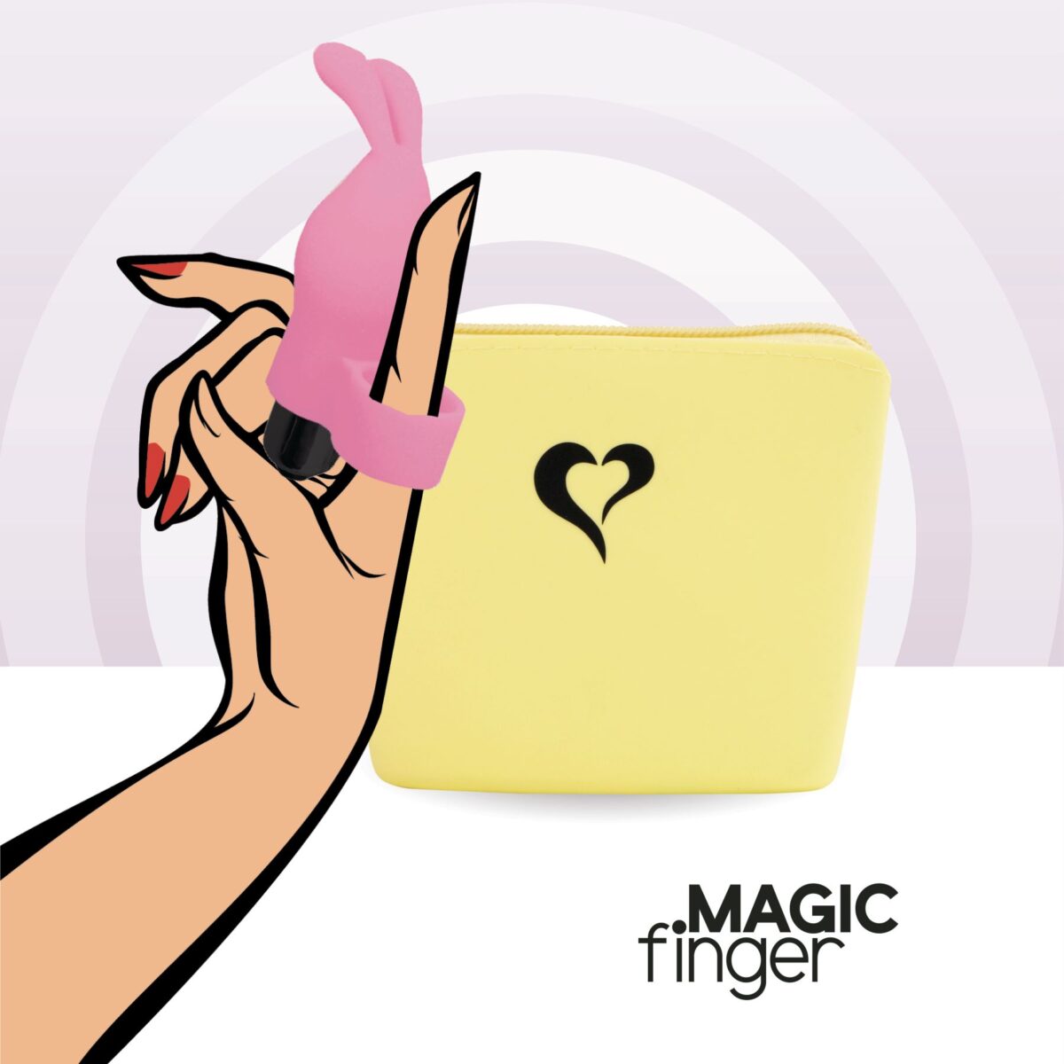 Вібратор на палець FeelzToys Magic Finger Vibrator Pink - Зображення 4