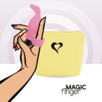 Вібратор на палець FeelzToys Magic Finger Vibrator Pink - Зображення 4