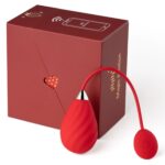 Смарт-віброяйце Magic Motion Sundae Red - Зображення 4