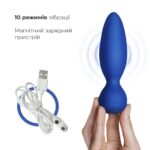 Анальна вібропробка Adrien Lastic Little Rocket макс. діаметр 3,5 см, soft-touch - Зображення 4