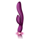 Вібратор-кролик Rocks Off Regala Fuchsia для стимуляції точки А, 2 потужні мотори, LED-підсвічування - Зображення 2