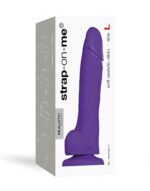Реалістичний фалоімітатор Strap-On-Me SOFT REALISTIC DILDO Violet - Size L - Зображення 3