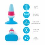 Анальна пробка FeelzToys - Plugz Butt Plug Colors Nr. 1 - Зображення 2