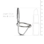 Уретральний стимулятор Sinner Gear Unbendable – Sperm Stopper Hollow Ring, 1 кільце - Зображення 3