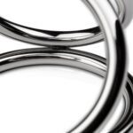 Потрійне ерекційне кільце Sinner Gear Unbendable – Triad Chamber Metal Cock and Ball Ring – Large - Зображення 2
