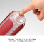 Набір мастурбатора із нагрівачем Tenga Flip Zero Red + Flip Warmer - Зображення 7