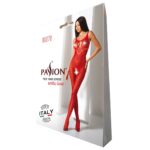 Бодістокінг з доступом до інтимних місць Passion BS078 red - Зображення 4