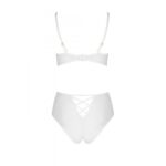 Еротичний комплект з малюнком Passion LOVELIA BIKINI S/M, white - Зображення 4