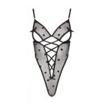 Еротичний боді з малюнком Passion LOVELIA BODY L/XL, black - Зображення 5