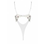 Еротичний боді з малюнком Passion LOVELIA BODY XXL/XXXL, white - Зображення 6