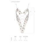 Еротичний боді з малюнком Passion LOVELIA BODY XXL/XXXL, white - Зображення 7