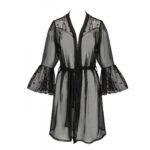 Повітряний пеньюар Passion LOVELIA PEIGNOIR XXL/XXXL, black - Зображення 5