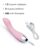 Вібратор для точки G з інтелектуальним режимом Svakom Amy Pale Pink - Зображення 4