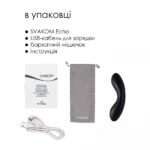 Кліторальний вібратор Svakom Echo Black - Зображення 7