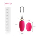 Віброяйце з пультом керування Svakom Elva Plum Red - Зображення 2