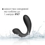 Масажер простати та вібратор точки G з пультом ДК Svakom Vick Black - Зображення 4