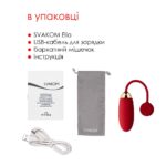Віброяйце Svakom Ella Red - Зображення 7