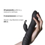Вібратор-кролик зі спіральним 3D-масажем Adrien Lastic Twister - Зображення 4