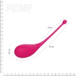 Смарт-віброяйце Adrien Lastic Palpitation Pink з глибокою вібрацією - Зображення 3