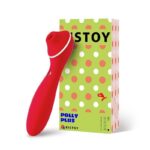 Вакуумний вібратор KISTOY Polly Plus Red - Зображення 4
