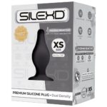 Анальна пробка SilexD (Model 2 size XS) двошарова, силікон+Silexpan, діаметр 2,9 см - Зображення 2