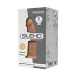 Фалоімітатор SilexD Robby Caramel (MODEL 2 size 6in), двошаровий, силікон + Silexpan, діаметр 3,5см - Зображення 3