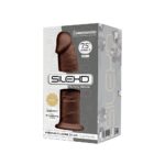 Фалоімітатор SilexD Henry Brown (MODEL 2 size 7.5in), двошаровий, силікон + Silexpan, діаметр 4,8 см - Зображення 3