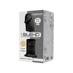 Фалоімітатор SilexD Henry Black (MODEL 2 size 7.5in), двошаровий, силікон + Silexpan, діаметр 4,8 см - Зображення 3